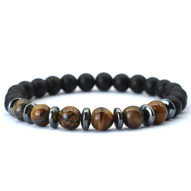 Bracelet envoûtant Oeil de Tigre - Charme du Tigre | Bijoux Chakra