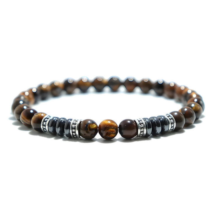 Bracelet Oeil de Tigre - Éclat Intemporel | Bijoux Chakra