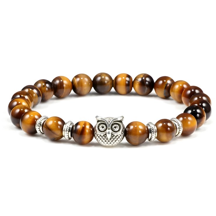 Bracelet Énergisant Oeil de Tigre pour Chakra - Puissance du Tigre | Bijoux Chakra