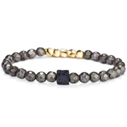 Bracelet Pyrite - Éclat Doré d'Étoile | Bijoux Chakra