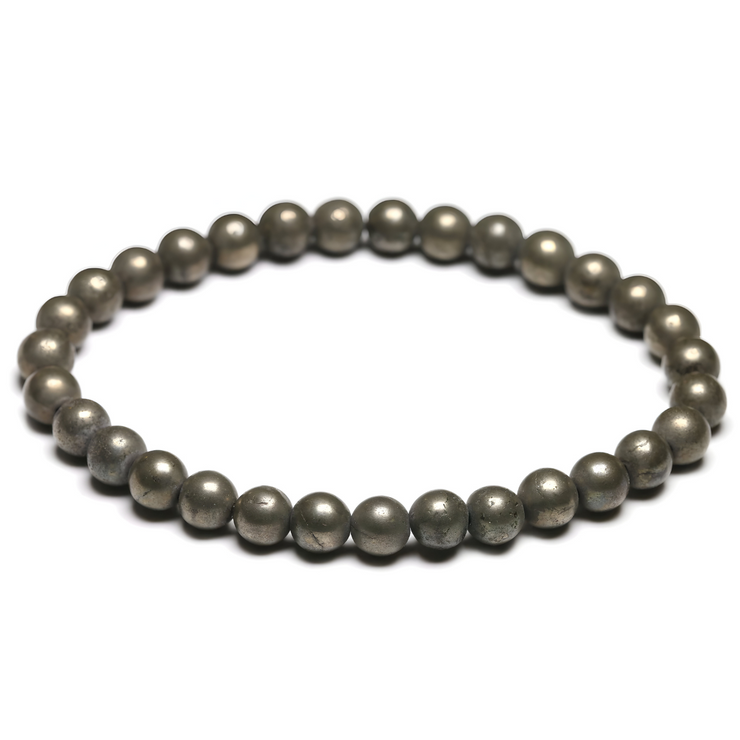 Bracelet Éclatant en Pyrite - Lueur de Soleil | Bijoux Chakra
