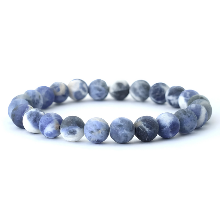Bracelet envoûtant en Sodalite - Bijou de Sérénité | Bijoux Chakra