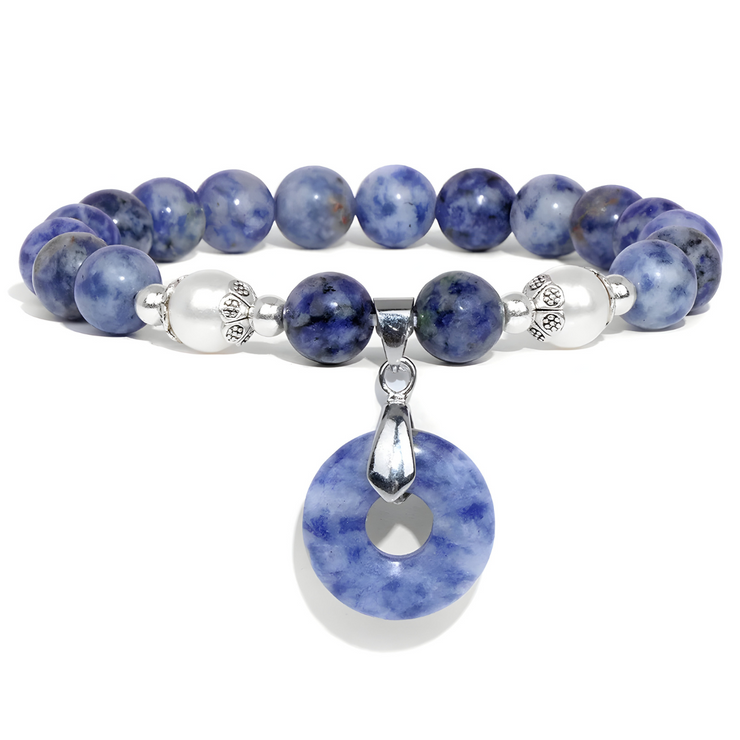 Bracelet Équilibre en Sodalite - Harmonie et Sérénité | Bijoux Chakra