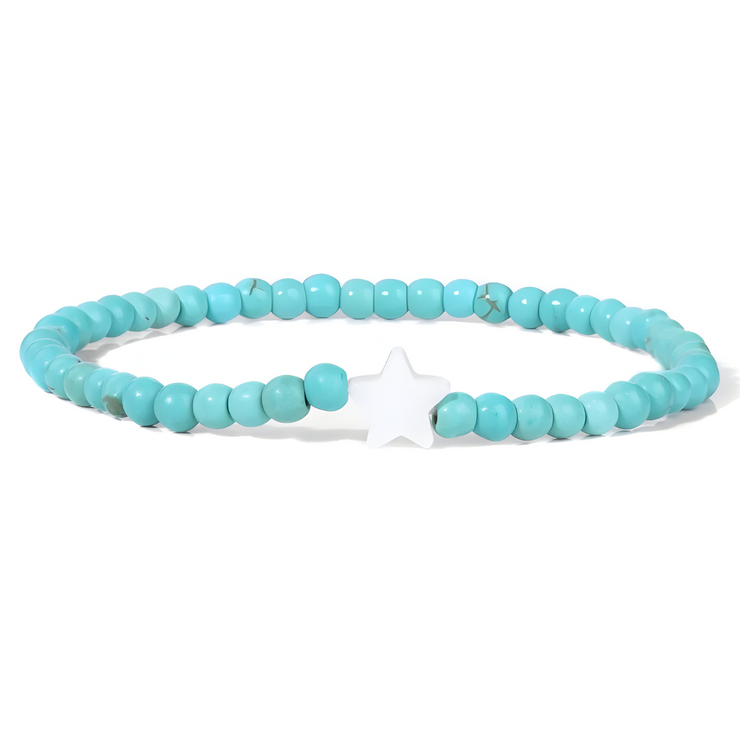 Bracelet Éblouissant - Cœur de Turquoise | Bijoux Chakra