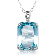 Magnifique Collier Aigue Marine - Éclat du Lagon Infini | Bijoux Chakra