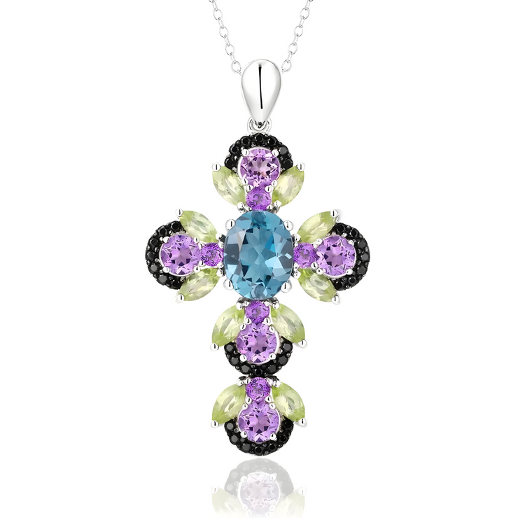 Collier en Argent avec Améthyste - Éclat Envoûtant | Bijoux Chakra