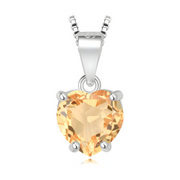 Collier Citrine - Éclat du Soleil en Cristal | Bijoux Chakra