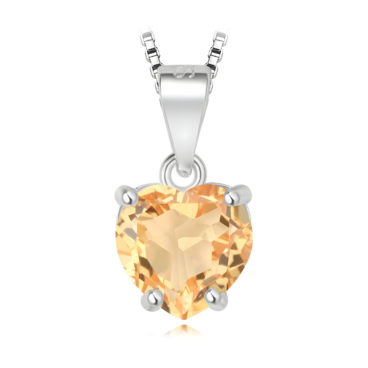 Collier Citrine - Éclat du Soleil en Cristal | Bijoux Chakra