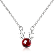 Collier Grenat - Éclat Rouge Carmin | Bijoux Chakra