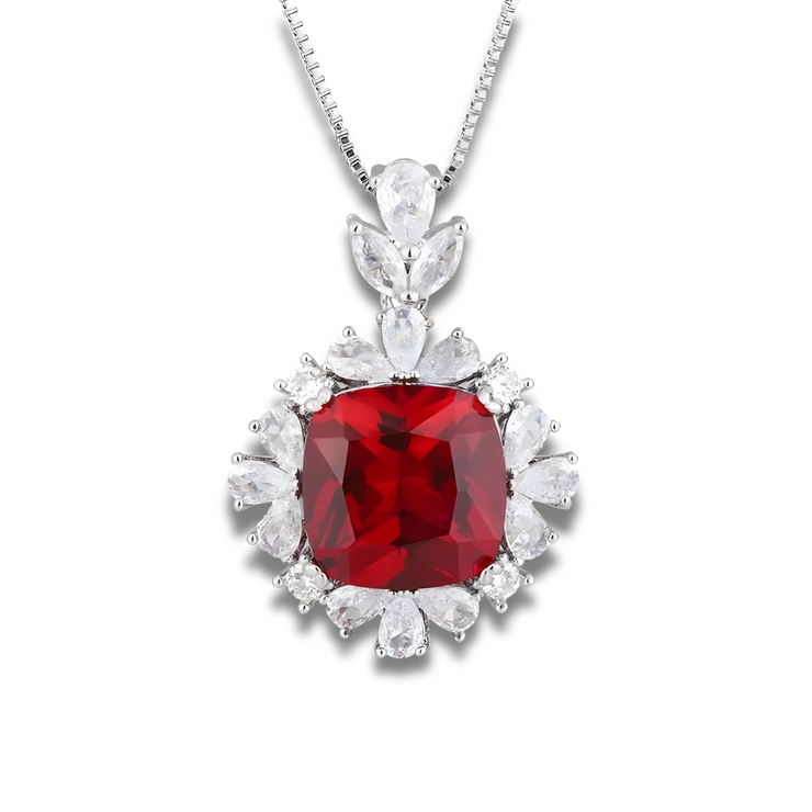 Collier Grenat - Scintillante Étoile Rouge | Bijoux Chakra
