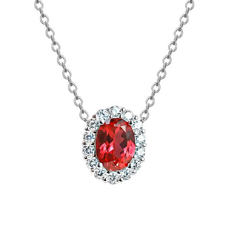 Collier Grenat - Éclat Écarlate | Bijoux Chakra