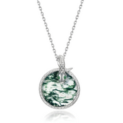 Collier Malachite Éblouissant - Reflets d'Amazone | Bijoux Chakra