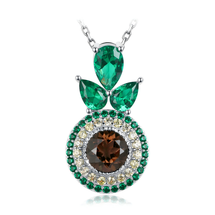 Collier Malachite - Joyau du Bosquet Enchanté | Bijoux Chakra
