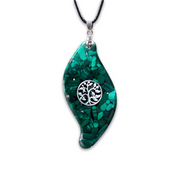Collier Malachite - Émeraude Enchantée | Bijoux Chakra