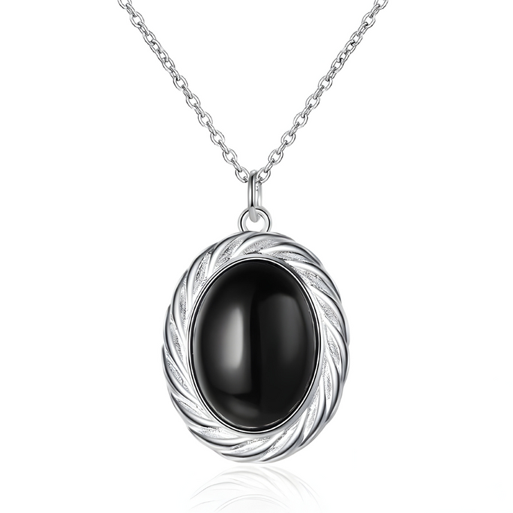Collier Obsidienne - Éclat Volcanique envoûtant | Bijoux Chakra