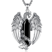 Collier Obsidienne - Mystique Oracle Ténébreux | Bijoux Chakra