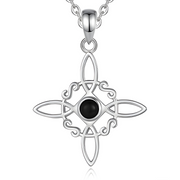 Collier en Obsidienne - Élégance Sombre Apogée | Bijoux Chakra
