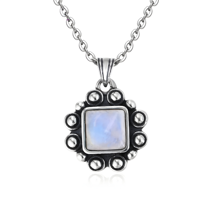 Collier Authentique en Pierre de Lune - Éclat Lunaire | Bijoux Chakra