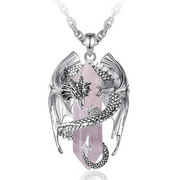 Collier en Quartz Rose - Éclat Subtil | Bijoux Chakra