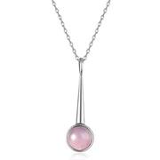 Collier Quartz Rose - Éclat Cristallin | Bijoux Chakra
