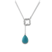 Élégant Collier Turquoise - Éclat du Ciel d'Arizona | Bijoux Chakra