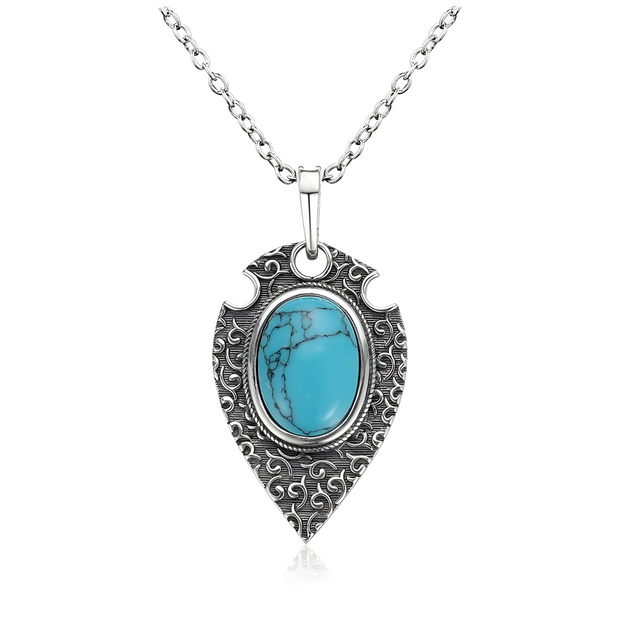 Élégant Collier Indien en Turquoise - Songe d'Aqua | Bijoux Chakra
