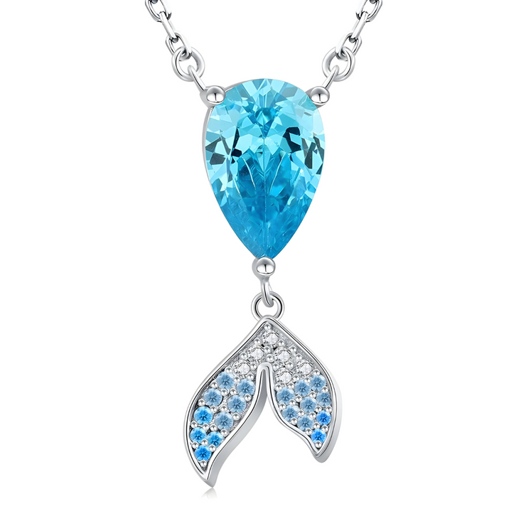 Collier Aigue Marine - Éclat de Ciel | Bijoux Chakra