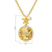 Collier Citrine - Éclat Ensoleillé | Bijoux Chakra