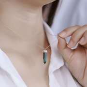 Collier Malachite - Éclat Verdoyant Envoûtant | Bijoux Chakra
