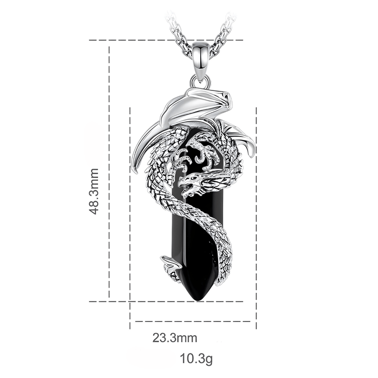 Collier en Obsidienne - Éclat Éternel | Bijoux Chakra