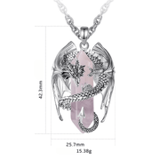 Collier en Quartz Rose - Éclat Subtil | Bijoux Chakra