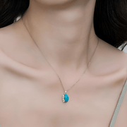 Authentique Collier en Turquoise - Chuchotement Aqua | Bijoux Chakra