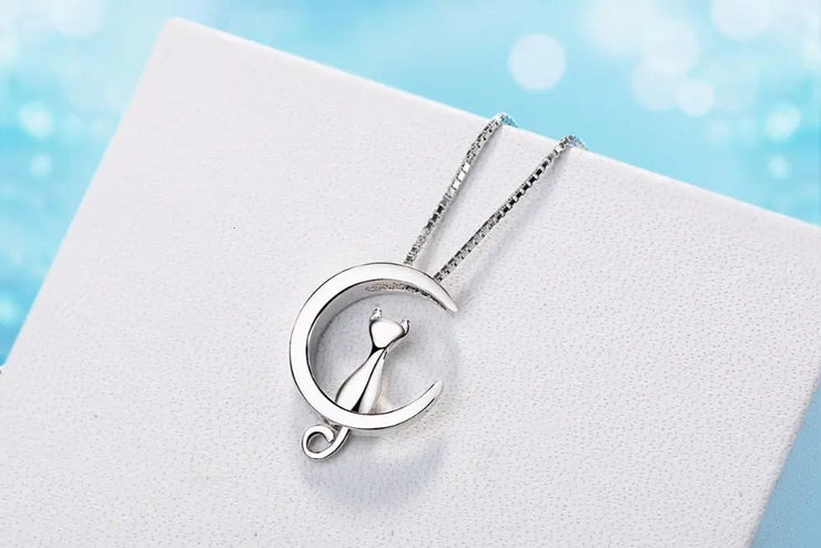 Collier Lune Évocateur "Félin" | Bijoux Chakra