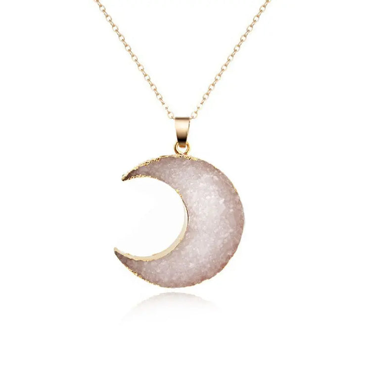 Collier Éclat Lunaire "Rose" | Bijoux Chakra