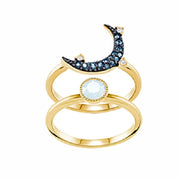 Anneau "Dualités" en Pierre de Lune | Bijoux Chakra