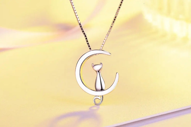 Collier Lune Évocateur "Félin" | Bijoux Chakra