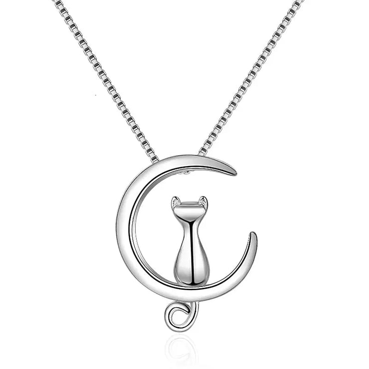 Collier Lune Évocateur "Félin" | Bijoux Chakra