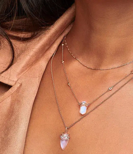 Pendentif "Goutte Divine" en Envoûtante Pierre de Lune | Bijoux Chakra