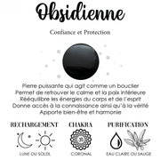 Collier Étoilé en Obsidienne - Éclat Céleste | Bijoux Chakra