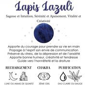 Élégante Bague en Argent avec Lapis Lazuli - Océan Prisme | Bijoux Chakra