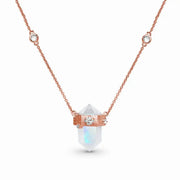 Pendentif Magnifique en Pierre de Lune "Passion et Courage" | Bijoux Chakra