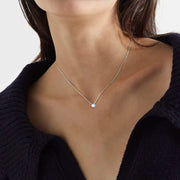 Collier "Harmonie" en Pierre de Lune aux Reflets Arc-en-Ciel | Bijoux Chakra