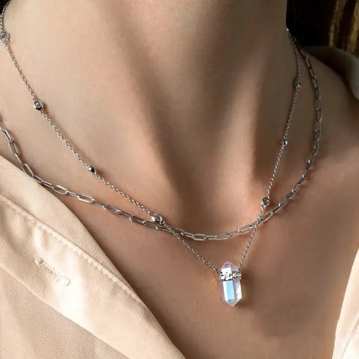 Pendentif Magnifique en Pierre de Lune "Passion et Courage" | Bijoux Chakra