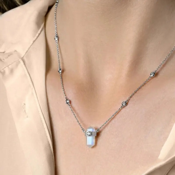 Pendentif Magnifique en Pierre de Lune "Passion et Courage" | Bijoux Chakra
