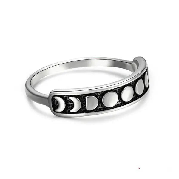 Bague en Argent "Éclat de Lune" | Bijoux Chakra