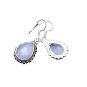 Boucles d'Oreilles "Altruisme" envoûtantes avec Pierre de Lune | Bijoux Chakra