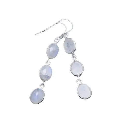 Pendantes Élégantes en Pierre de Lune « Cosmos » | Bijoux Chakra