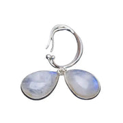 Boucles d'Oreilles Raffinées en Pierre de Lune. | Bijoux Chakra