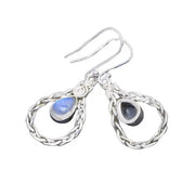 Boucles d'Oreilles Éclatantes en Pierre de Lune "Clémence" | Bijoux Chakra