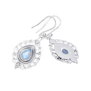 Boucles d'Oreilles envoûtantes avec Pierre de Lune "Sirènes" | Bijoux Chakra